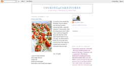 Desktop Screenshot of cooking4carnivores.com
